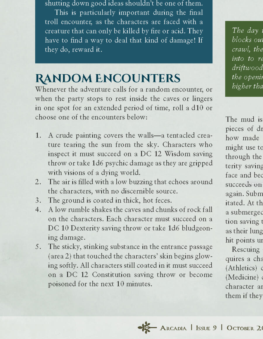 A screenshot of the text in layout, taken from Arcadia #9.